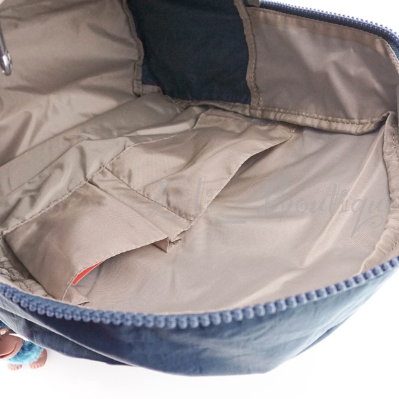 Kipling Ezra Travel Bag School Backpack Polyamide BP4387 Delicate Blue NWT $119 main image 10
